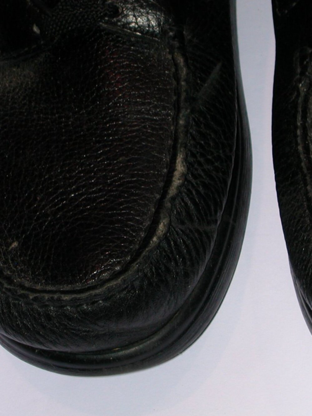 SAS Black Leather Shoes • Men’s 9.5 Wide - Picture 3 of 5